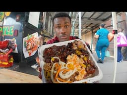 Epic Jerk Pork & Ribs Plate in NYC Bronx | Jamaican Street Food