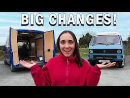 Major changes to our VAN BUILD + First Trip with a Diesel Heater