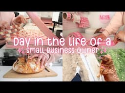 Day in the Life of A 25 Year Old Small Business Owner | Behind the Scenes of a Small Business Owner