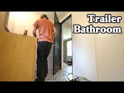 Bathroom Update - Salvaged Mobile Home Rebuild