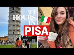 🇮🇹Only 24 HOURS IN PISA? Here is what you MUST SEE! | Pisa City Tour VLOG
