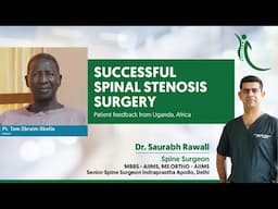 Successful spinal stenosis surgery. Patient feedback from Uganda, Africa