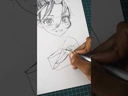 how to draw anime hand!  #howtodraw #creativeart #イラスト #メイキング