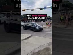 First Tesla robotaxi spotted in Austin