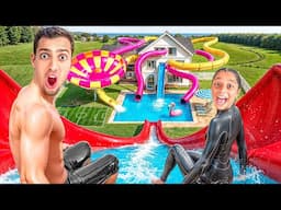 J’ai Construit un parc aquatique dans ma maison !