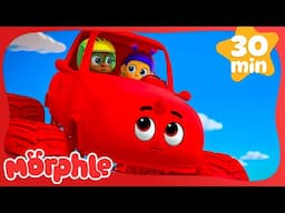 Rampaging Giant Babies | Morphle | Cars, Trucks & Vehicles Cartoon | Moonbug Kids