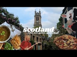 edinburgh and glasgow vlog + men i trust concert | vegan food diary