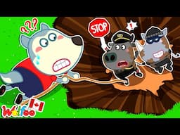Wolfoo's Rescue Mission 👮 Police Officer Got Lost 🥰 Kids Safety Tips 🇨🇦 Wolfoo Kids Cartoon