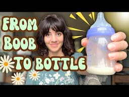 Night Weaning From Breastmilk || Introducing A Bottle To My 15 Month Old