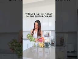 What I Eat in a Day on The Slim Program 🌱#vegan #plantbased