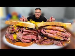 My PASTRAMI SANDWICH Recipe - First Attempt To Making The Iconic Montreal Smoke Meat Staple