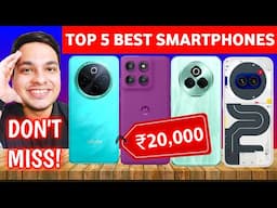 Top 5 Best 5G Phones Under 20000 in 2025 | Best Smartphones Under 20000 🔥