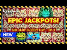7 EPIC Slot Bucket List JACKPOTS! This is WHY WE WATCH!