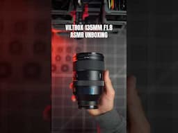 Viltrox 135mm f1.8 #asmr unboxing