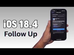 iOS 18.4 After 2 Weeks – Users Review! 📱🔥