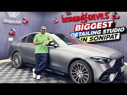 Biggest Detailing Studio in Sonipat ❤️🚀| Mercedes C63 | McLaren | G Wagon 😍