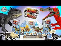 NEW Jurassic World DINO REVEAL Dinosaur Toys! Scorpios Rex, Indoraptor, Allosaurus, Ceratosuchus