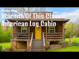 This Rustic Cabin With a Yellow Door Will Steal Your Heart | Exploring Tiny House