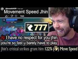 MOVEMENT SPEED JHIN ACTUALLY MADE THE ENEMY MAD... lol | Kayn Mid, Zoe Mid, Yasuo Mid