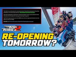 BREAKING: Cedar Point REOPENS Top Thrill 2! Great Job CP! 👏