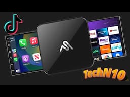 AutoSky Wireless CarPlay TV Adapter Review & Setup | Best CarPlay Streaming Device 2025