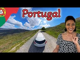 Driving On The Mountain Side In Portugal | Solo Road Trip