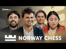 Norway Chess 2025! Magnus v. Hikaru Again!! Will Magnus Bounce Back From Defeat? Rd 7