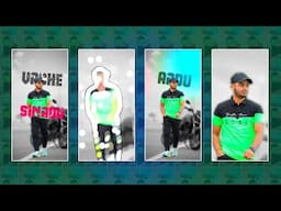 One pic One Pose video editing in Alight Motion | #Trending Full Screen edit