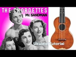 Mr Sandman - Ukulele tutorial