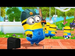 Hazmat and Worker minions completed levels 449-450 with Roller skate props