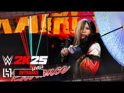 WWE 2K25 KAIRI SANE Entrance - PS5 Gameplay