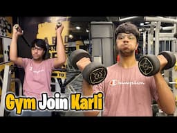 Joining Gym For The First Time 🤣 | Pehle Din Hi Diet Kharab Ho Gai