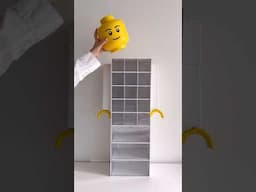 엄마표 어린이날 아이디어👶🏻 다이소로 만드는 레고 수납함💡✨ #lego #레고 #legostorage #다이소diy