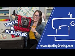 How Do I Successfully Sew on Vinyl and Pleather?