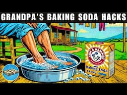 Grandpa's 42 Clever Baking Soda Hacks that will BLOW YOUR MIND & MAKE LIFE EASIER!!!