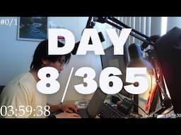 Work With Me Live Pomodoro 60/10 | Day 8/365 🦍🌱