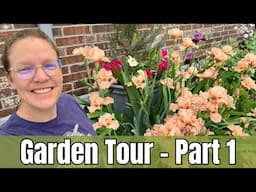 🌷 Spring GARDEN TOUR - Part 1 | Front & Side Gardens Bursting with Blooms 🌼🌿