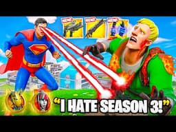 I Trolled Him In Fortnite Season 3! (RAGE)