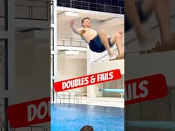 DOUBLE FLIPS & FAILS 💦 #parkour