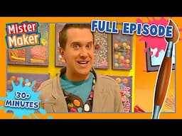Mister Maker 🎨 Series 2, Episode 7-8 | DOUBLE FULL EPISODE - Arts & Crafts