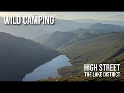 Wild Camp on High Street | The Lake District