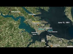 June 1861: Civil War Grand Theater | Big Bethel, Philippi | Tennessee secedes | Naval Blockade
