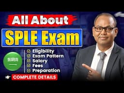 SPLE Exam for Pharmacist | SPLE Exam Preparation,Syllabus,Fees,Exam Structure |Saudi Pharmacist Exam