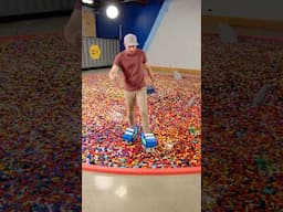 Mark Rober vs LEGO Floor #LEGOWorldPlayDay