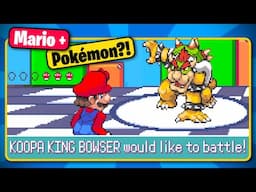Mario, but it's a Pokémon game?: Super Mariomon!