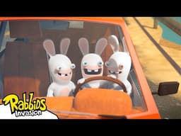 Rabbidmobile 🚘 | RABBIDS INVASION 🐰 | Cartoon for Kids
