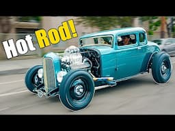 Hot Rods Take Over the Streets of Los Angeles!