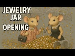 Jewelry jar Lots of Vintage Brooches , David yurman,its raining GOLD! 🥳  #jewelery #jewelryjar