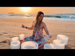 5-Minute Sound Bath for Deep Healing | Crystal Singing Bowls | Stress Relief & Chakra Alignment