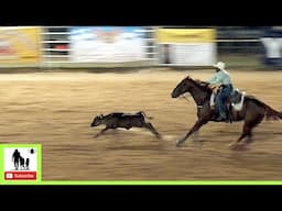 Jr. Breakaway Roping - 69th Okmulgee Roy LeBlanc Invitational Rodeo 2024 | Friday (Highlights)